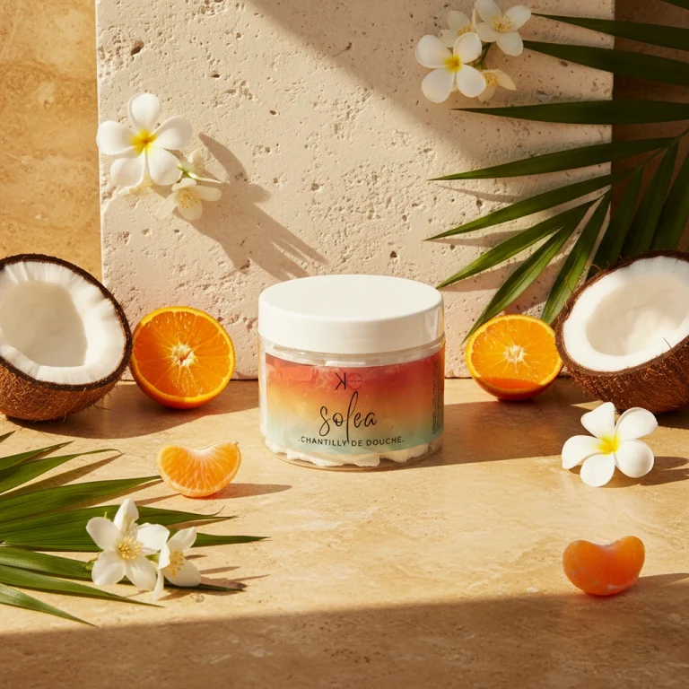 Chantilly de douche Solea – soins corps solaire 100 G