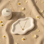 Collier Coeur Fat Love - collier femme en acier titane et acier inoxydable 304 1