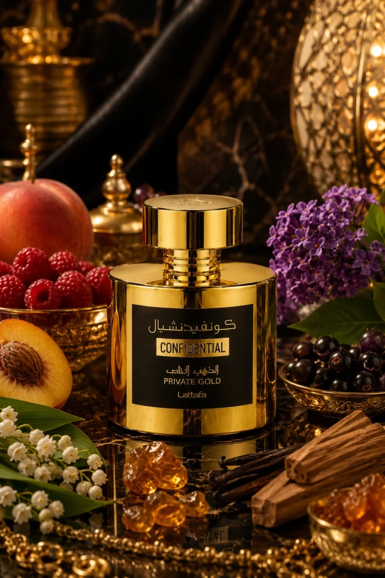 Confidential Gold Lattafa – eau de parfum oriental 100 ML