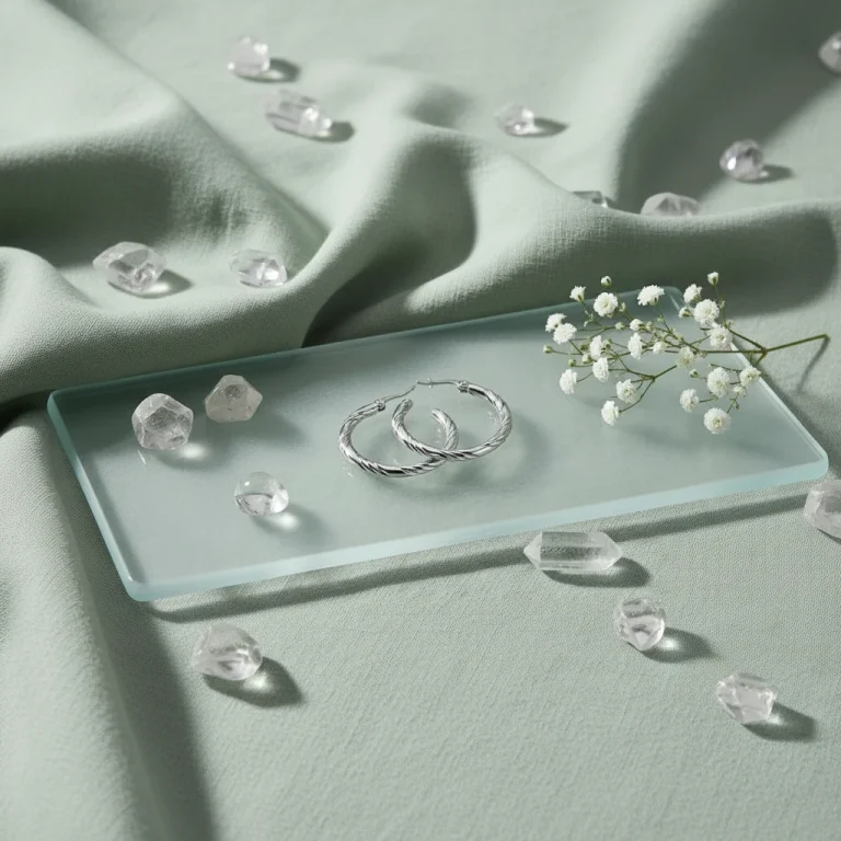 Créoles Torsadées Argent – boucles d&rsquo;oreilles femme en acier inoxydable 316L