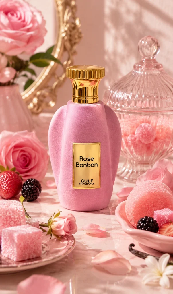 Gulf Fragrance Rose Bonbon - Extrait de parfum gourmand 100 ML