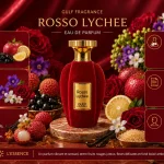 Gulf Fragrance Rosso Lychee - Extrait de parfum fruité 100 ML 5