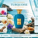 Gulf Fragrance Turquoise - Extrait de parfum frais 100 ML 5