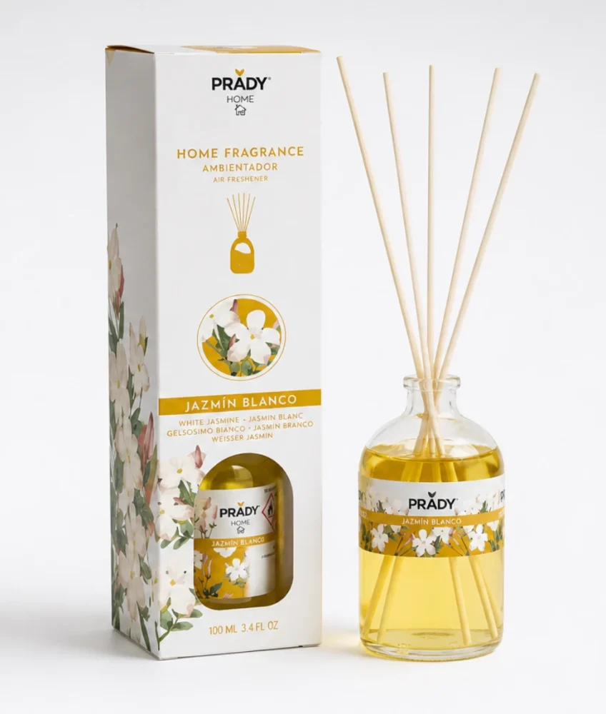 Mikado Jasmin Blanco - diffuseur floral — vue 2