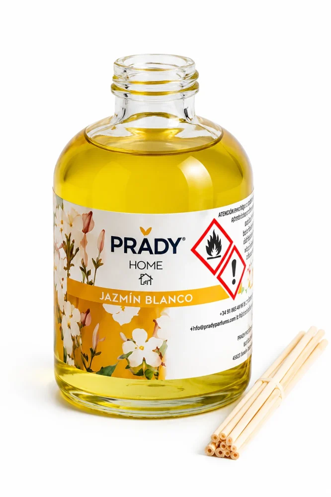 Ingrédients — Mikado Jasmin Blanco - diffuseur floral