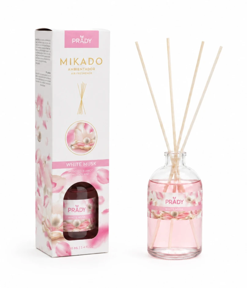Mikado Musk Blanc - diffuseur musqué — vue 2