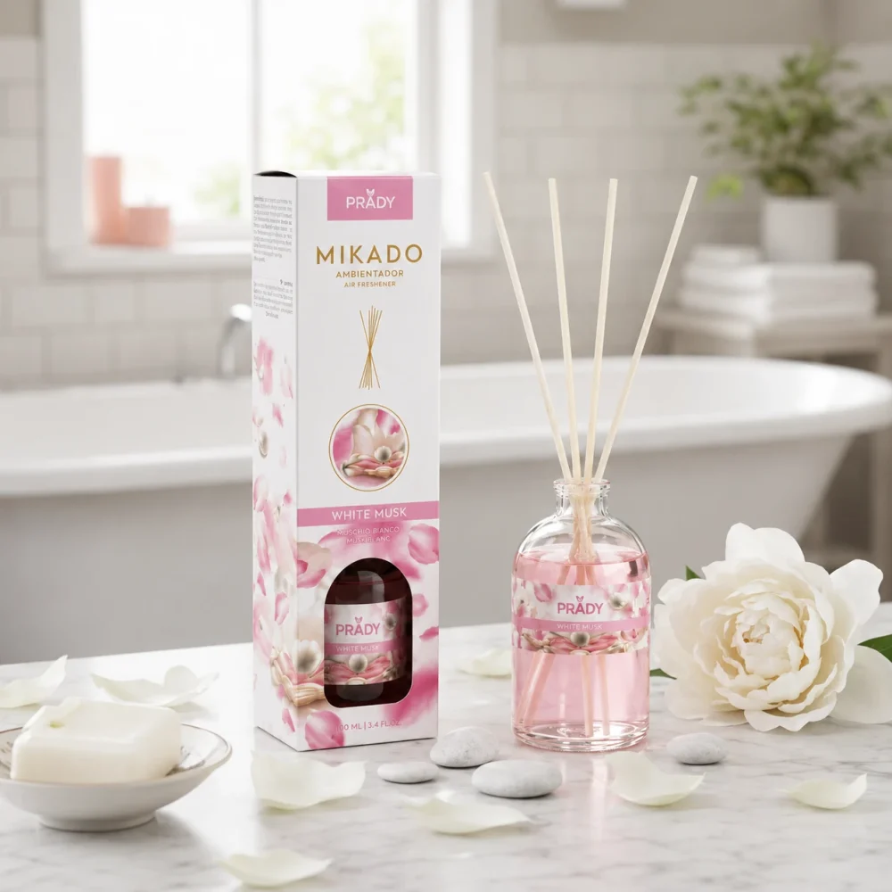 Mikado Musk Blanc - diffuseur musqué